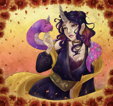 Xerosia (VTuber/Original character, not mine)