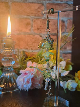 Jellyfish Charm - Green